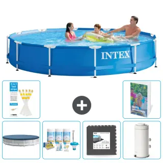 Intex Piscina Con Struttura Rotonda