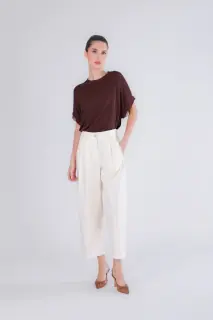Pantaloni Cocoon in Tela Paracadute