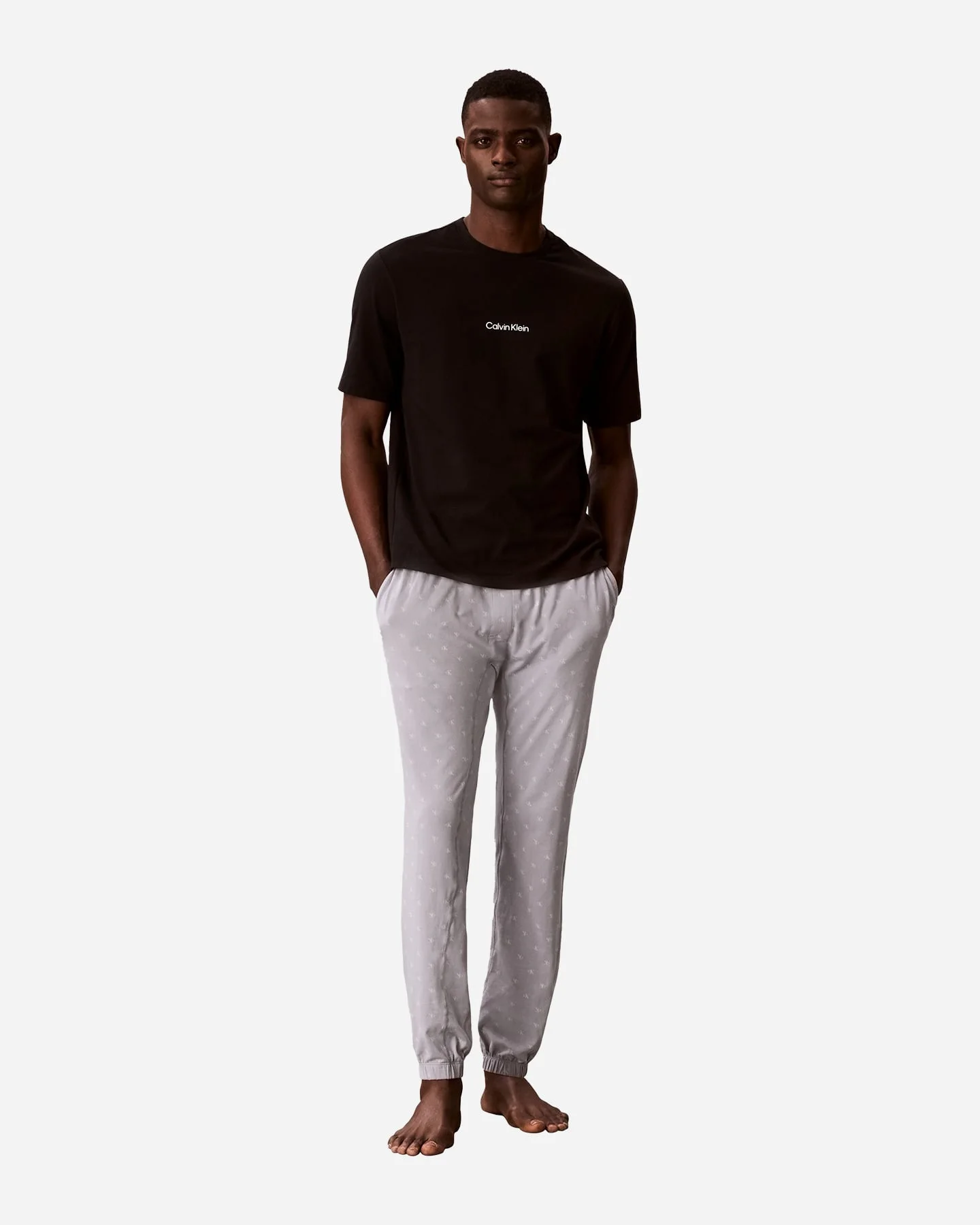Calvin Klein Jeans Small Logo - T - shirt - Uomo - vista 5