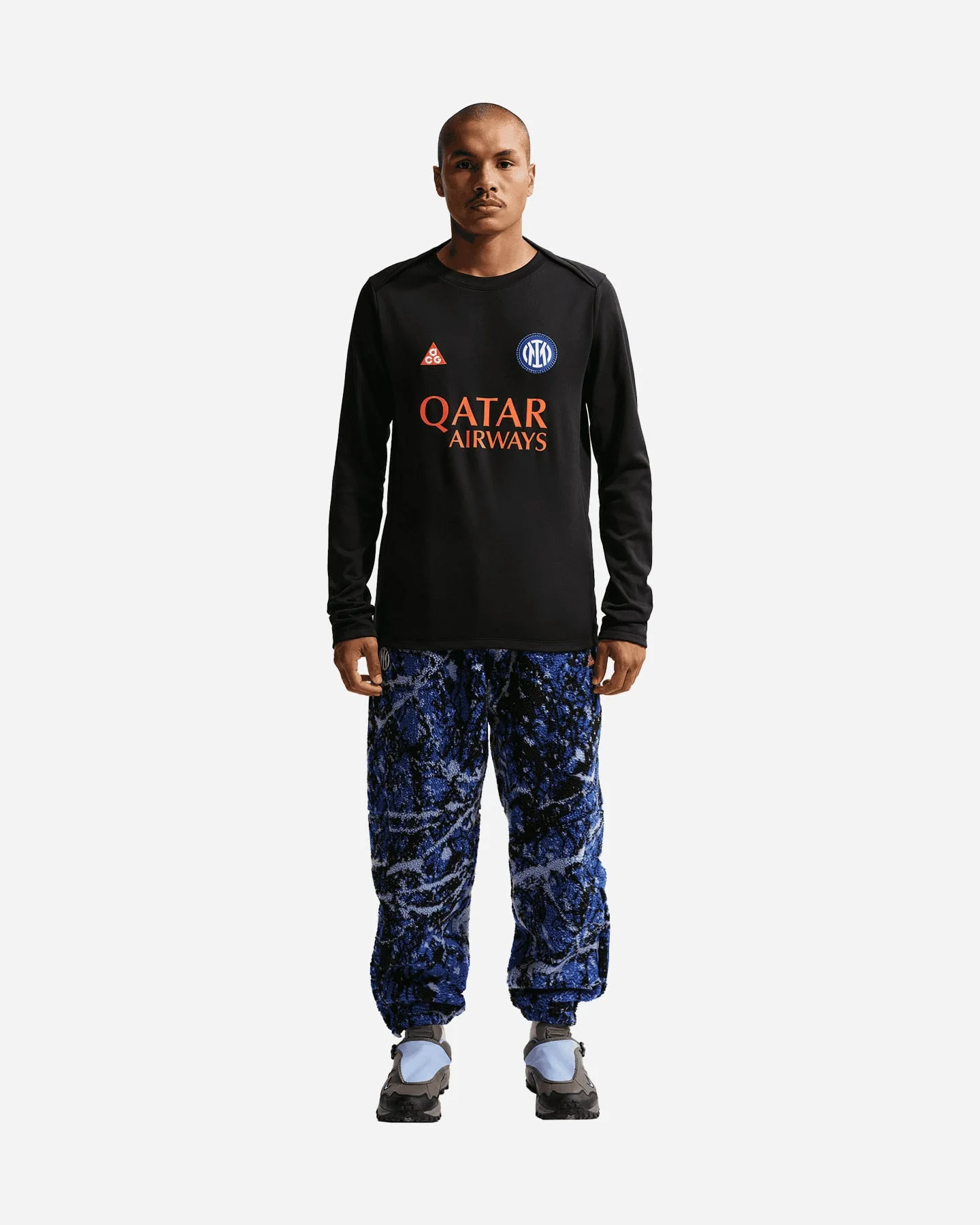 Nike Inter Acg Prematch 26 - Abbigliamento Calcio Ufficiale - Uomo - vista 3