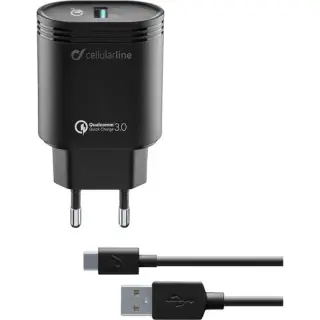 Cellularline USB Charger Kit 18W - USB-C