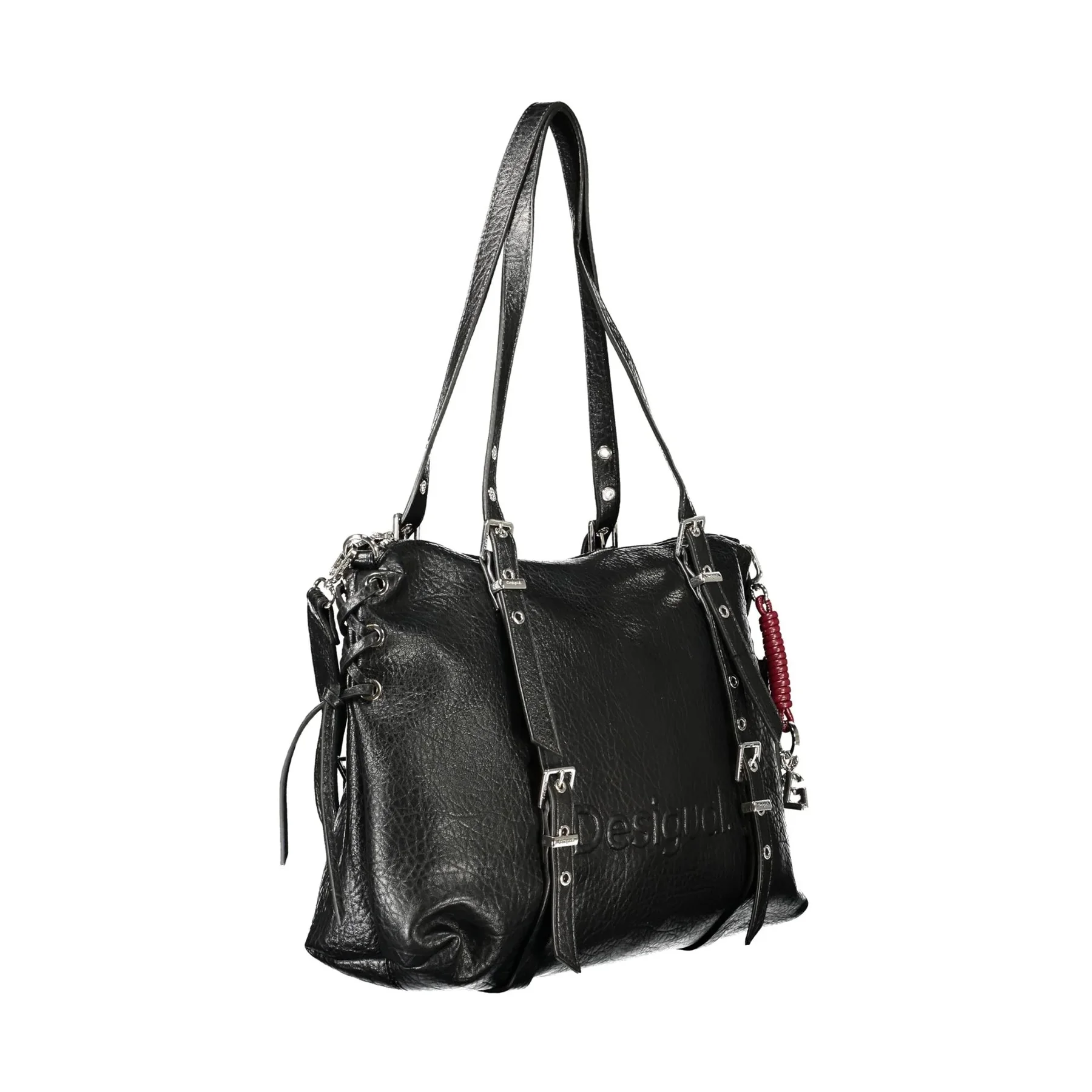 Desigual Borsa a Spalla Donna Logo - vista 3