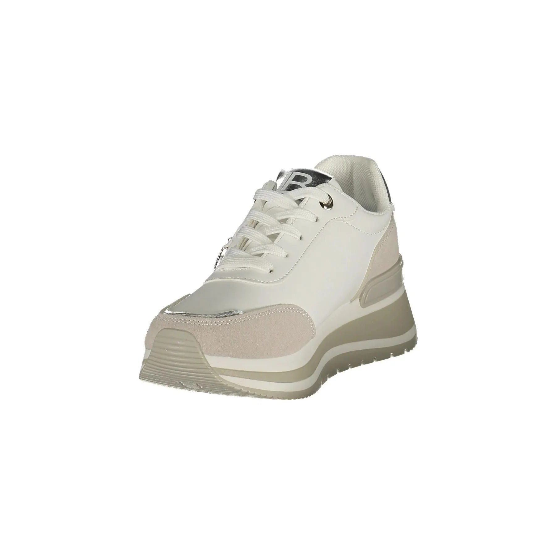 Laura Biagiotti Sneakers Donna Bianche con Dettagli a Contrasto - vista 2