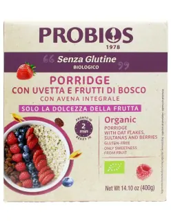 Porridge con Uvetta e Frutti di Bosco