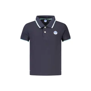 North Sails Polo Maniche Corte Unisex Blu