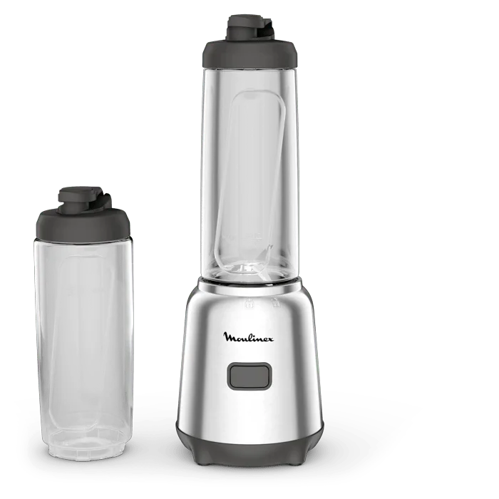 Moulinex Frullatore MixetMove con 2 Bottiglie da Viaggio