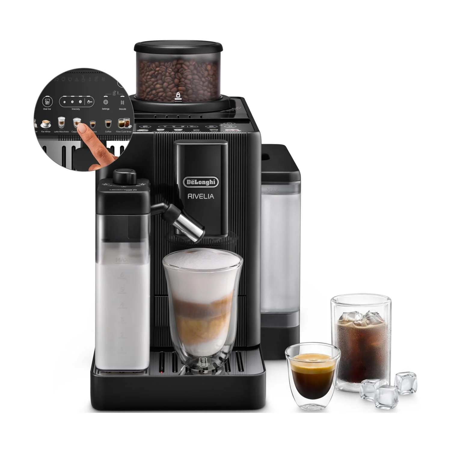 Macchina da caffè automatica De'Longhi Rivelia Start EXAM420.55.BXL - vista 3