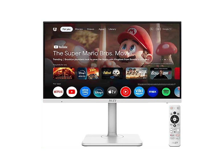 MSI Modern MD272UPSW Monitor Curvo Smart 27" UHD 4K