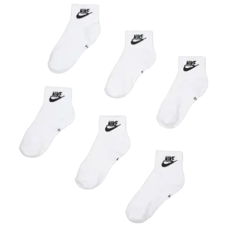 Nike 3 Pack Ankle Unisex - Calze Bianche