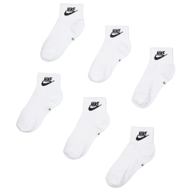 Nike 3 Pack Ankle Unisex - Calze Bianche