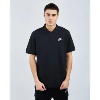 Nike Club Futura Uomo - Polo Nero