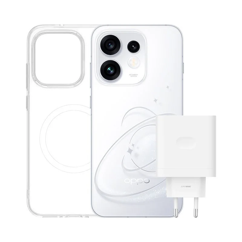 OPPO Reno16 5G 8/512 AI Smartphone Pop White + Bundle Box