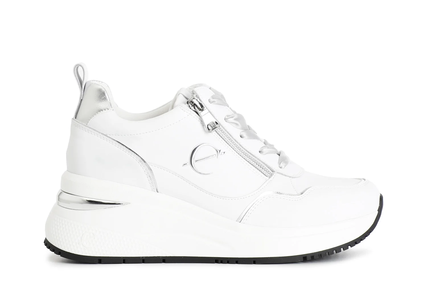 Sneakers da donna CafèNoir con zip
