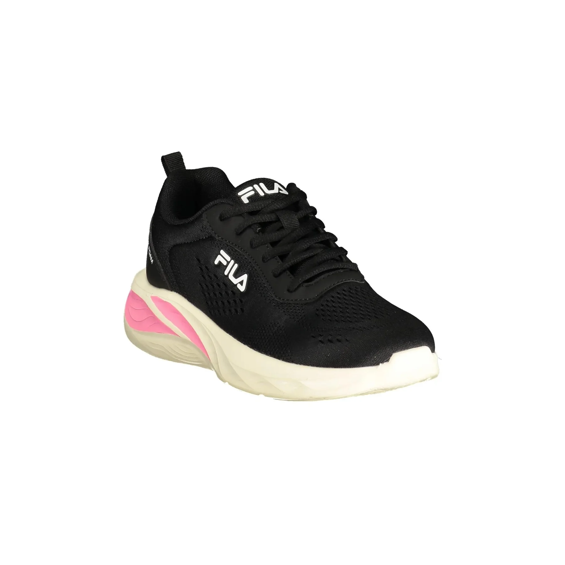 Fila Sneakers Donna Nere Stampa Logo - vista 5