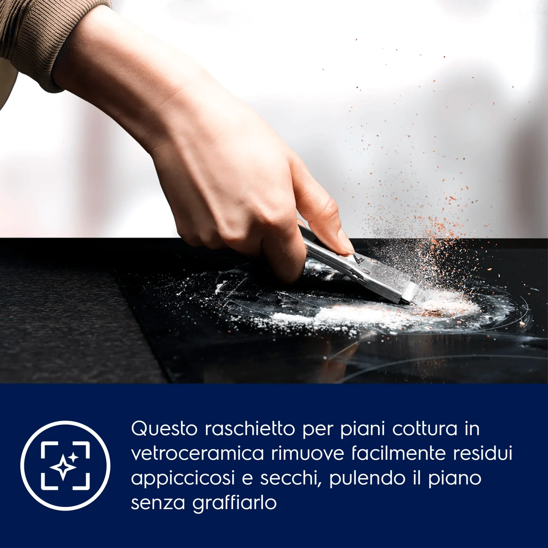 Raschietto Electrolux per piani cottura in vetroceramica e ad induzione - vista 2
