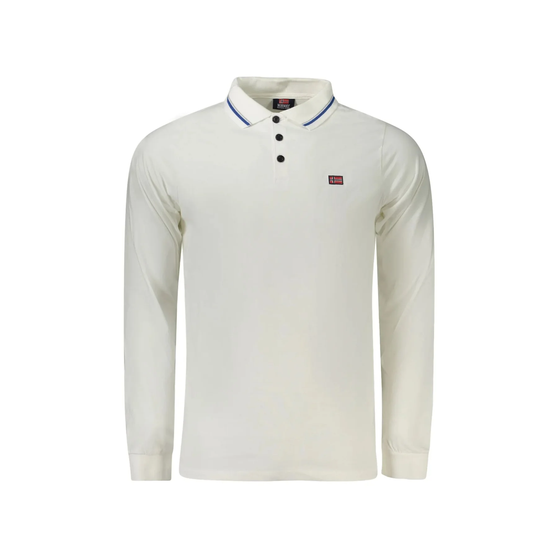 Polo Maniche Lunghe Uomo Ricamo Norway 1963