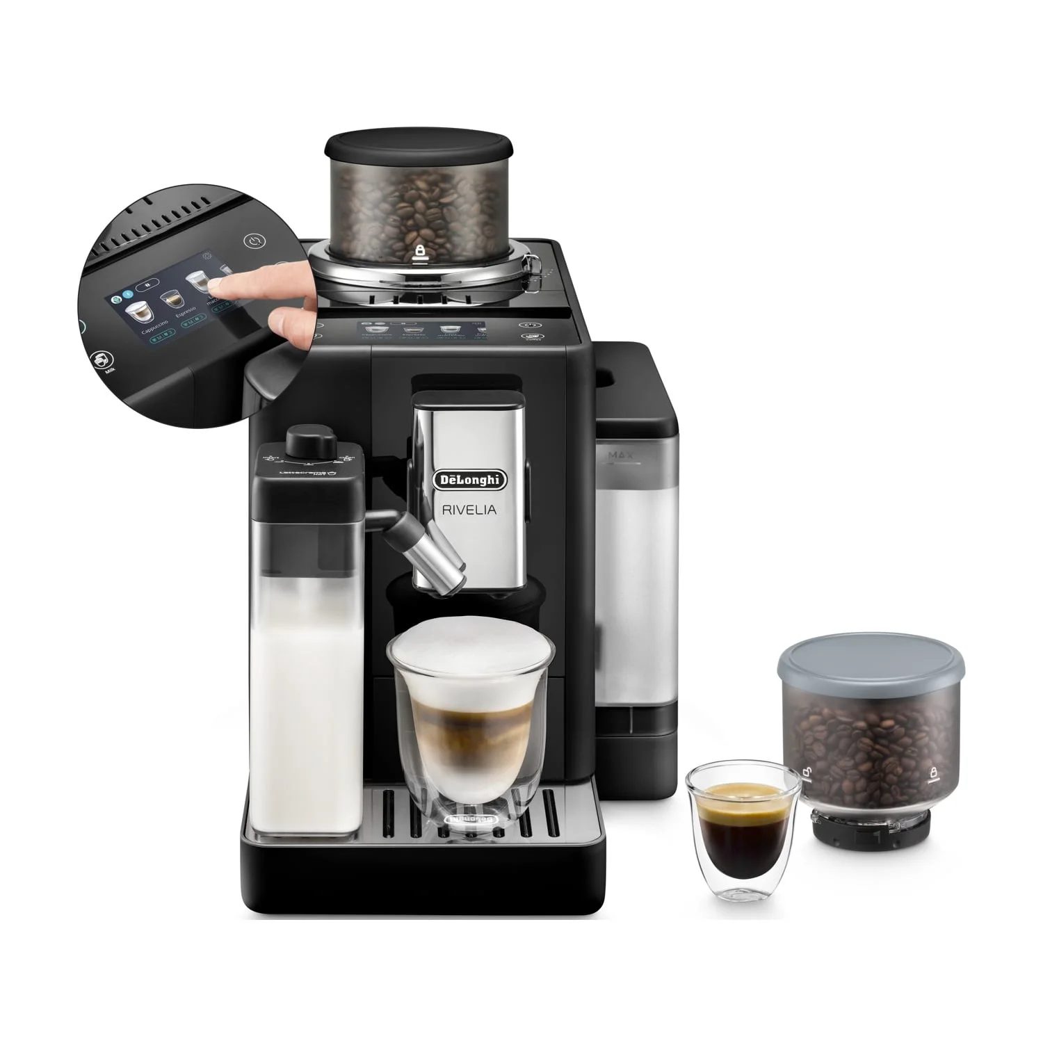 Macchina Automatica per Caffè DE'LONGHI Rivelia EXAM440.55.B - vista 3