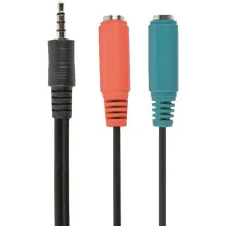 Gembird Cavo audio jack da 3,5 mm a 2x jack da 3,5 mm
