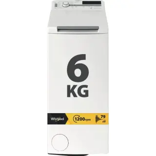 Lavatrice a carica dall'alto Whirlpool TDLR 6251BS IT/1