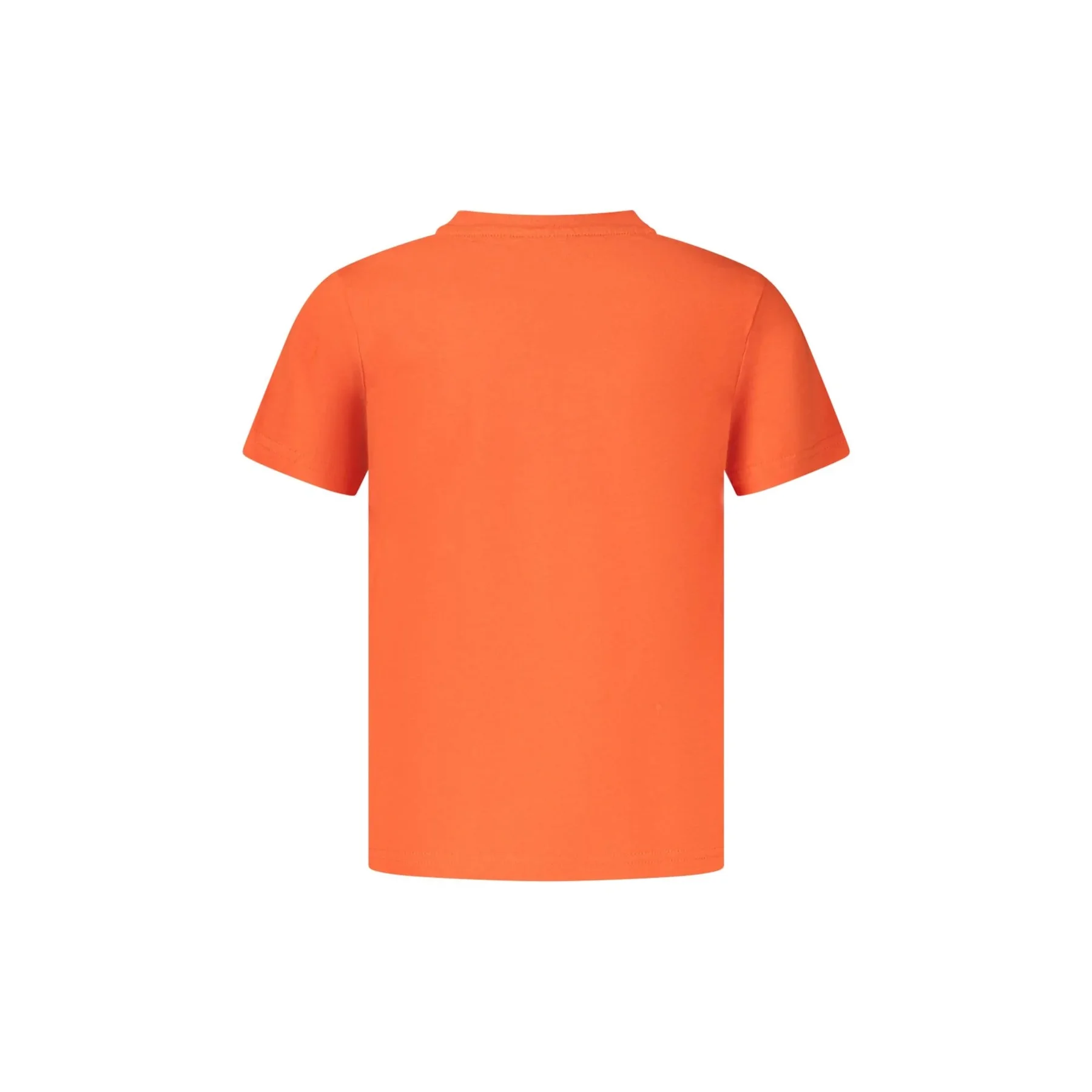 T-Shirt Maniche Corte Unisex Arancione con Logo