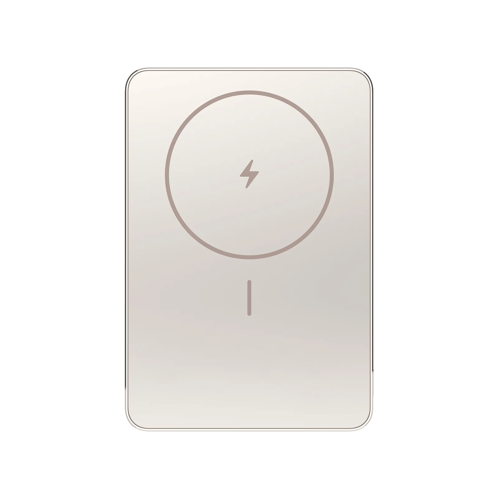 Xiaomi Super Slim Magnetic Power Bank Gold - vista 2