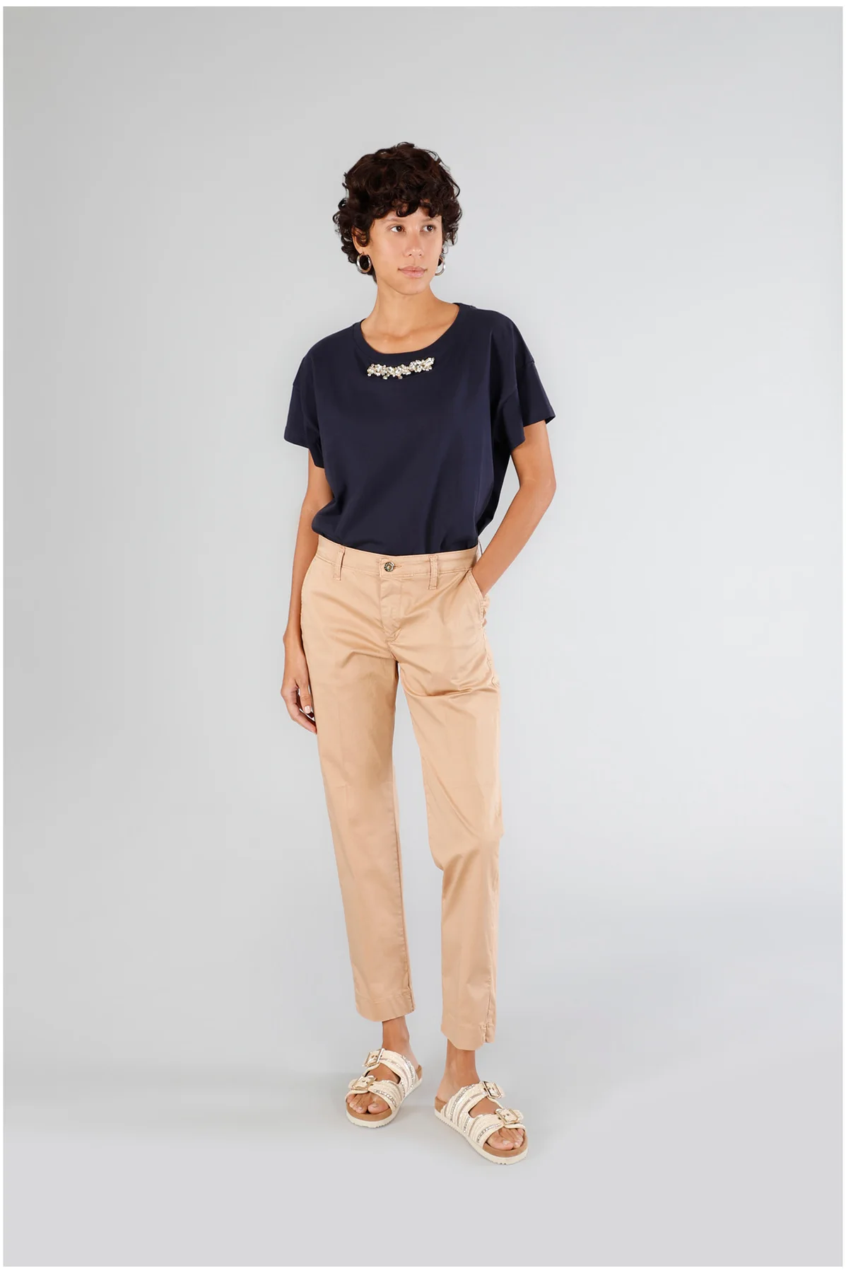 Pantaloni Sigaretta Tinto Capo Ginger