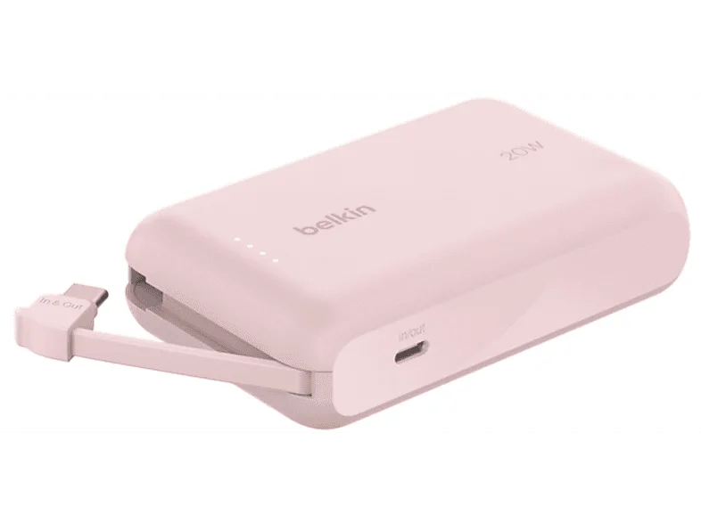 Belkin Power Bank con Cavo Integrato 20W 10000 mAh - vista 2