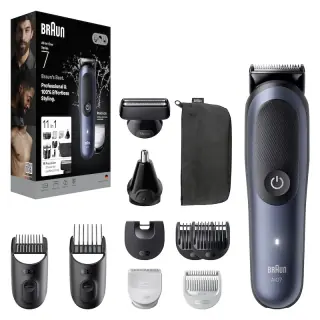 Braun Rifinitore All-in-One Series 7 Aio 7540 Blu