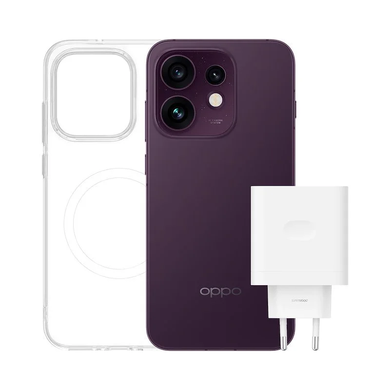 OPPO Reno16 5G 8/512 AI Smartphone Purple Black + Bundle Box