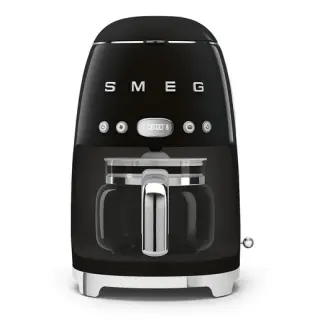 Smeg Macchina da Caffè Filtro 50's Style – Nero LUCIDO