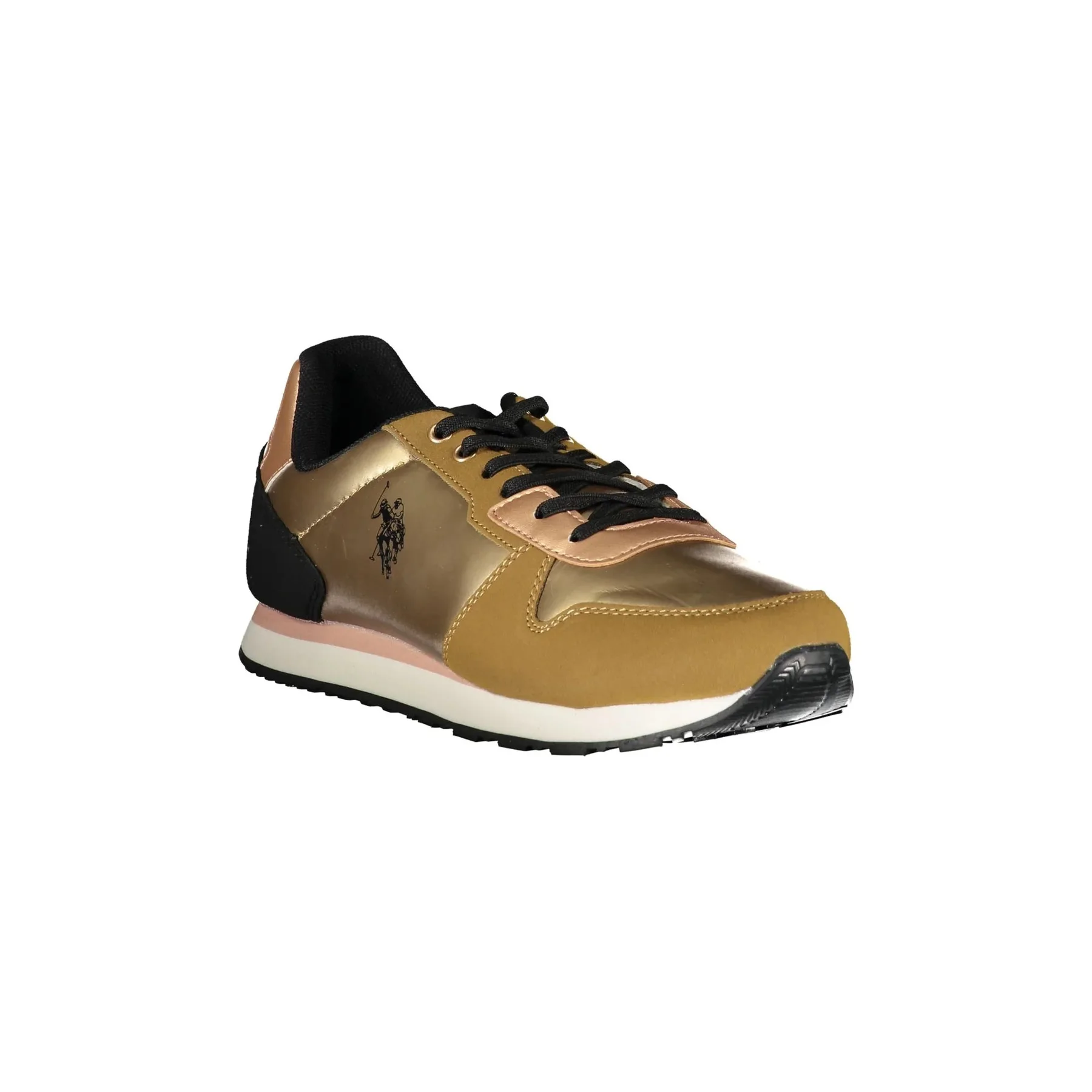 U.S. Polo Assn. Sneakers Donna Nere Stampa Logo - vista 4