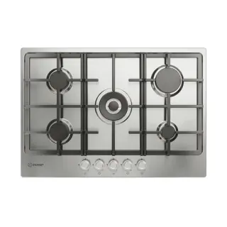 Indesit THP 751 W/IX/I IT Piano Cottura a Gas Inox