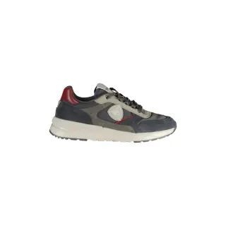 Blauer Sneakers Uomo Logo