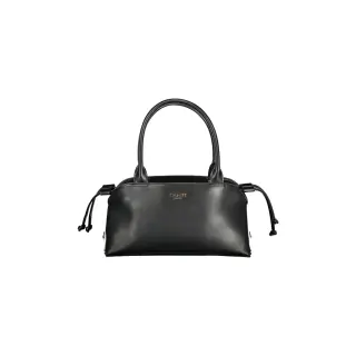 Twinset Borsa a Tracolla Donna Nera con Chiusura a Coulisse