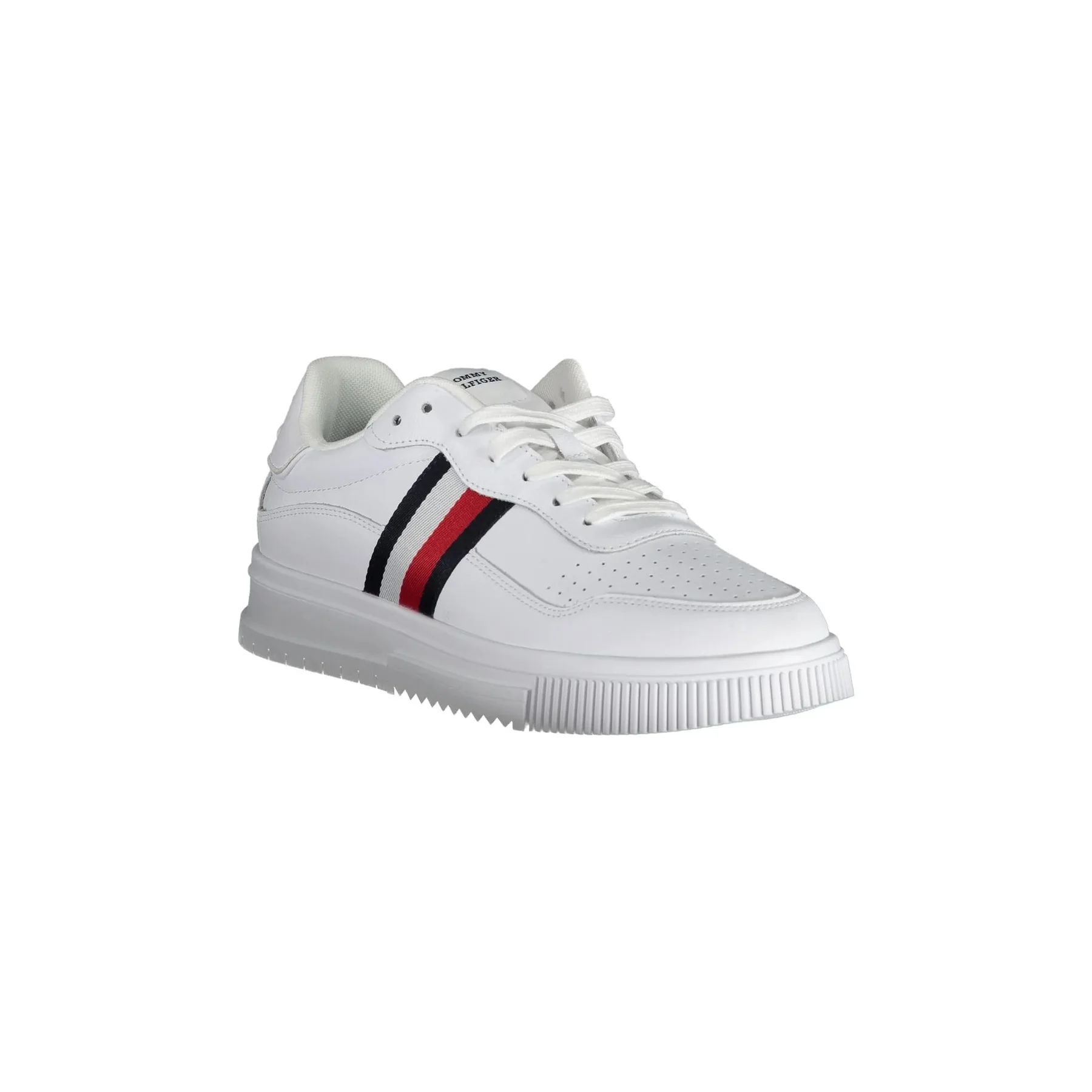 TOMMY HILFIGER Scarpe Sneakers Uomo con Ricamo e Logo - vista 3
