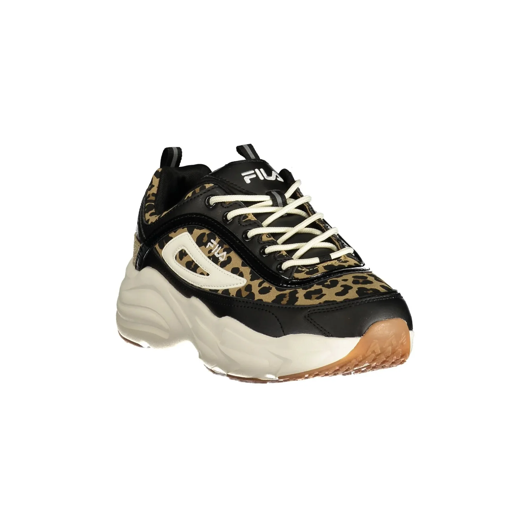 Fila Sneakers Donna Nere Ricamo Logo - vista 2