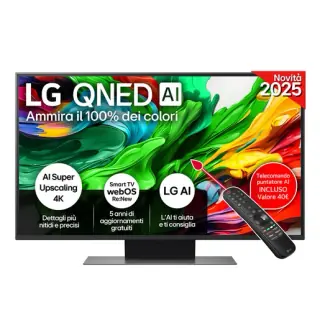 LG QNED evo AI 43QNED87A6D TV 4K