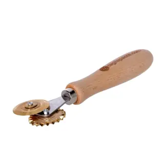 Rotella tagliapasta bilama in ottone