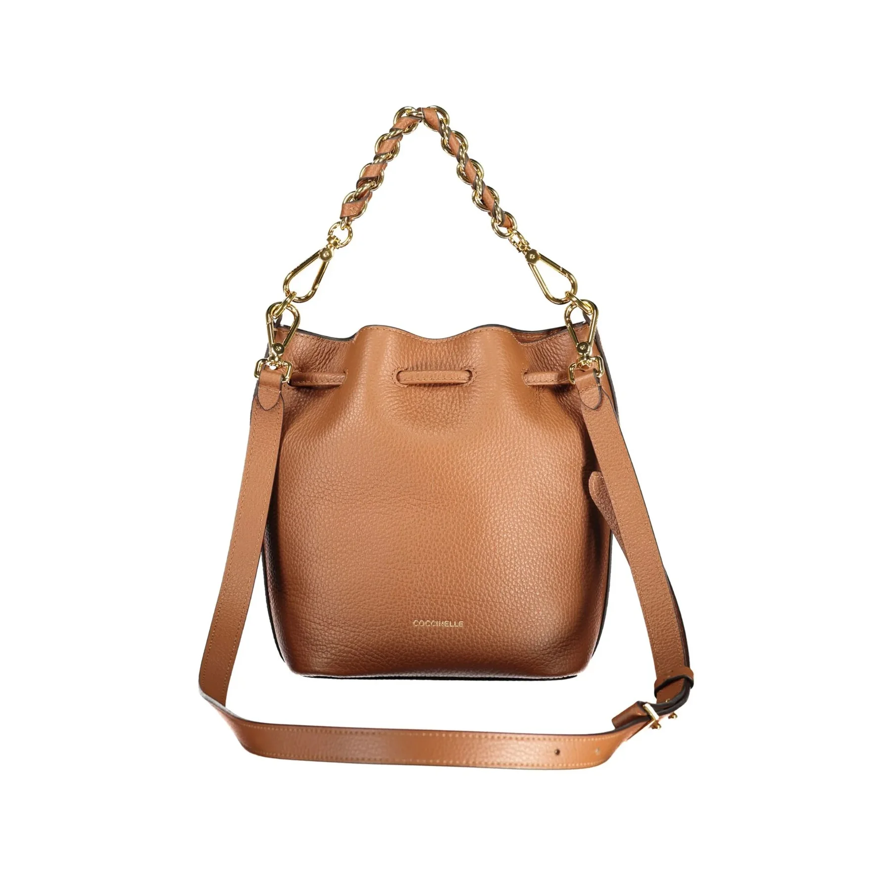 Coccinelle Borsa a Tracolla Pelle Donna Logo - vista 4