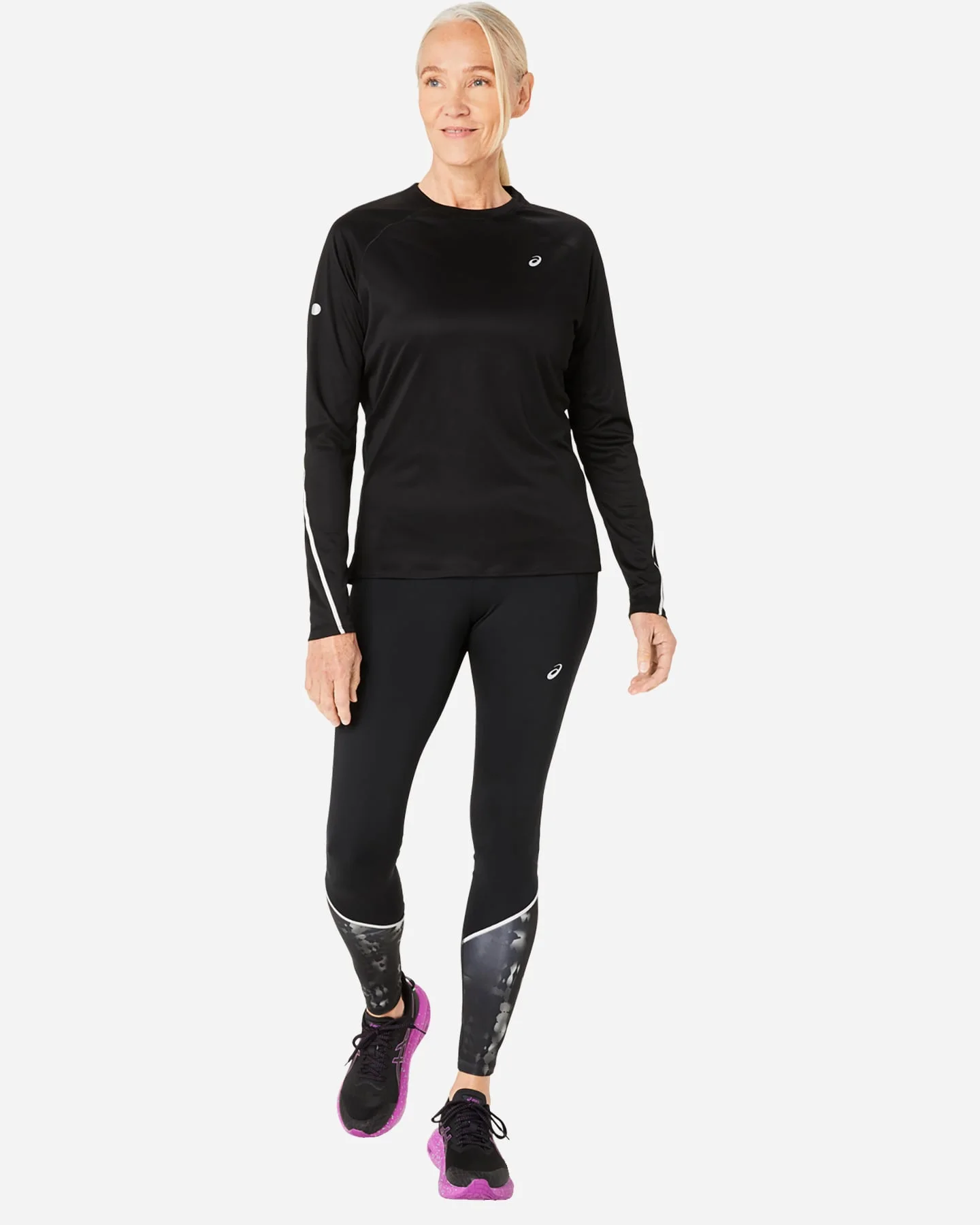 Asics Road Lite - show W - Maglia Running - Donna - vista 4
