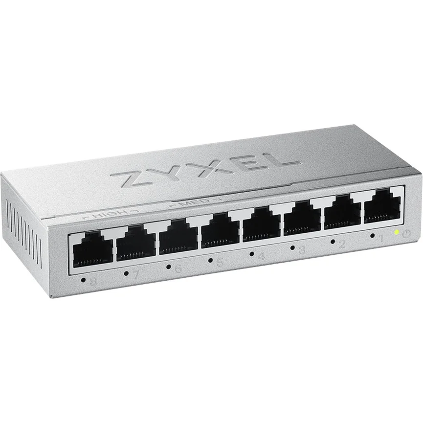 Zyxel GS-108BV5-EU0101F Switch di Rete Non Gestito - vista 2