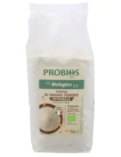 Farina di grano tenero integrale Probios