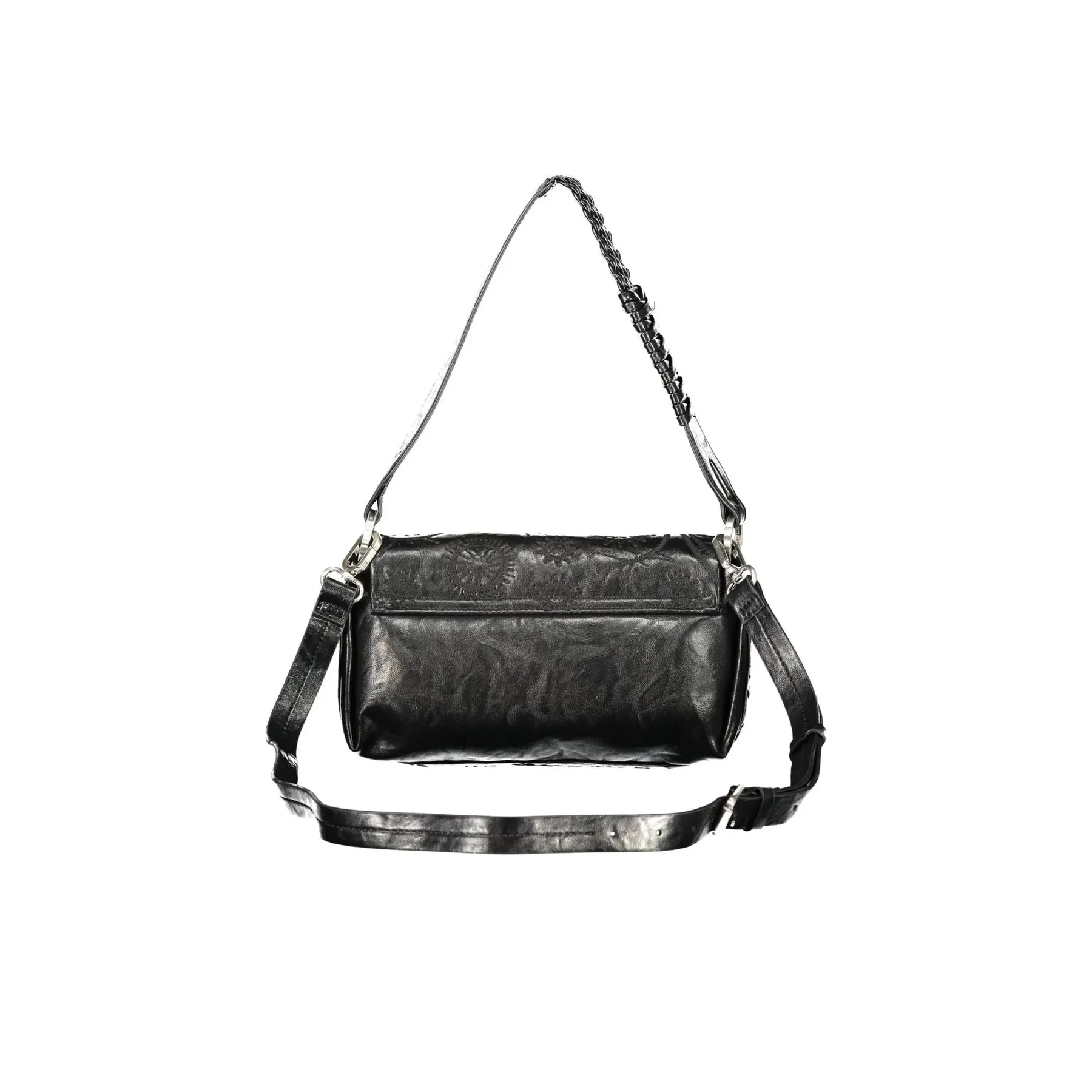 Desigual Borsa a Spalla Donna Ricamo Logo - vista 2