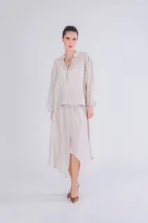 Blusa a maniche lunghe CafèNoir