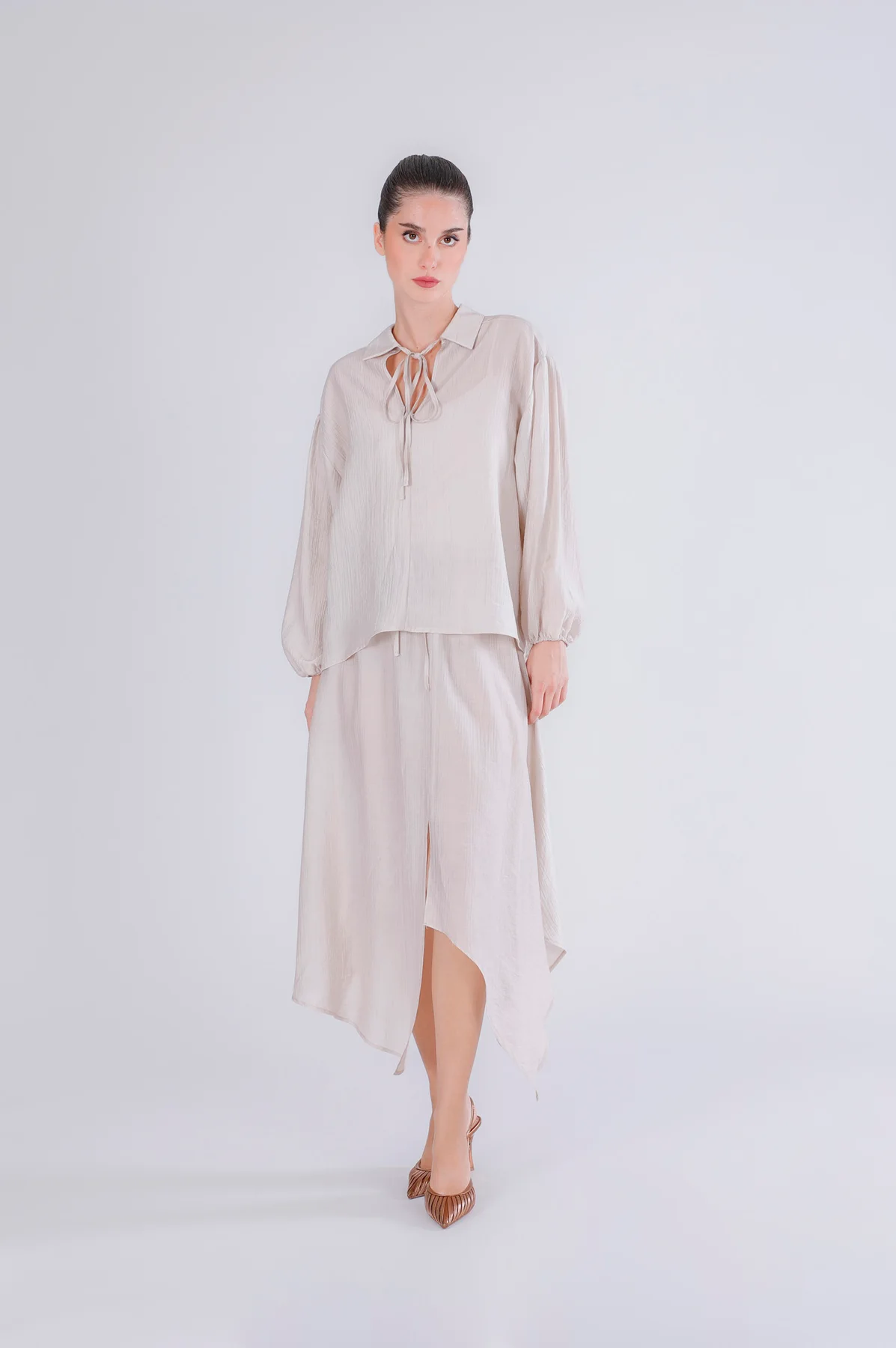 Blusa a maniche lunghe CafèNoir
