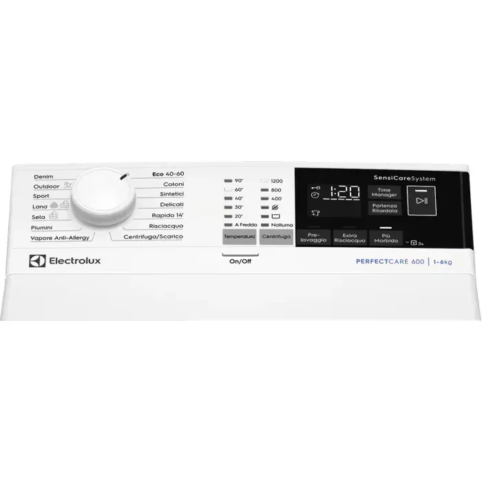 Electrolux Lavatrice a carica dall'alto serie 600 SensiCare - vista 4