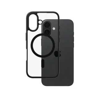 PanzerGlass CARE by ® Flagship Cover Trasparente Urban Combat con Bordo & MagSafe iPhone 16