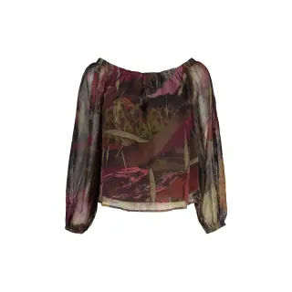 Desigual Camicia Maniche Lunghe Donna Logo