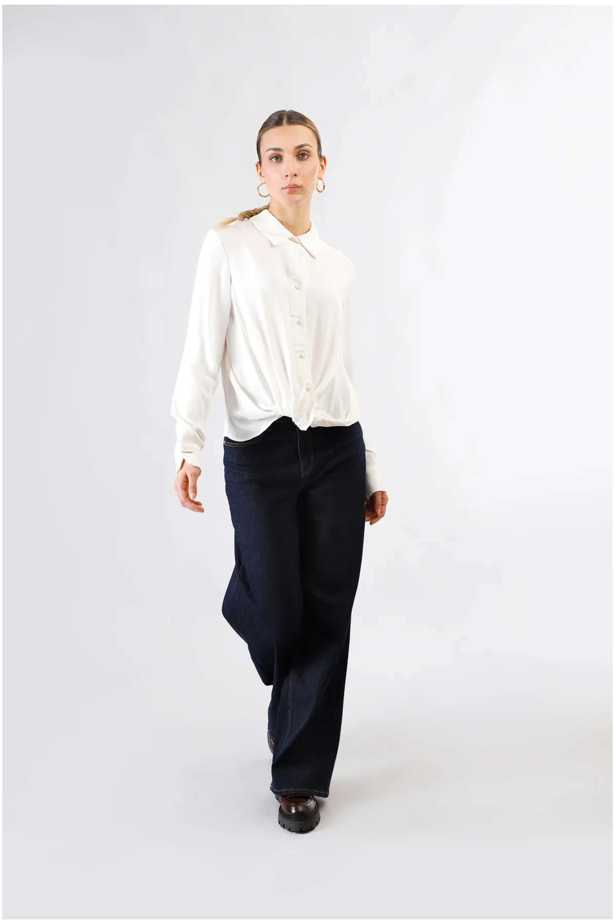 Camicia con nodo CafèNoir