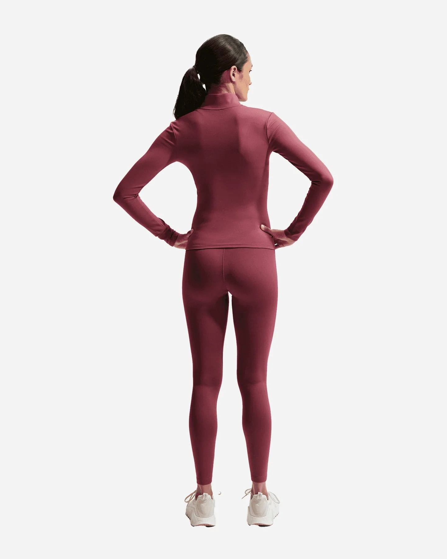 Felpa Training Nike Dri Fit Small Logo W - Donna - vista 8